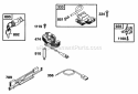 Elect Diagram and Parts List for 12T702-0613-99  Briggs and Stratton Engine